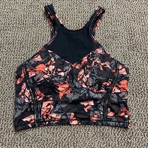 Lululemon Crop top with built in bra